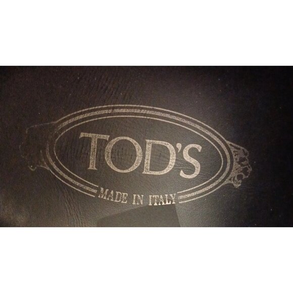 ✅Tod’s Leather/Mesh Active Trainer Sneaker Orange/Black Shoes Men's Sz UK 7/US 8 - Picture 9 of 16